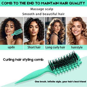 Brosse à cheveux bouclés MMBVSZ avec poils aérés