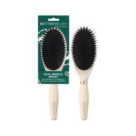 Brosse à cheveux EcoTools à double poils vue de face