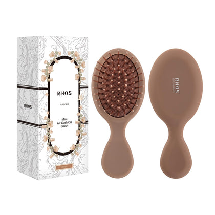 Brosse à cheveux mini RHOS couleur mocha vue de face