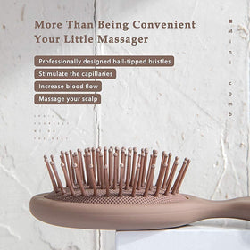 Brosse à cheveux RHOS sur un fond neutre