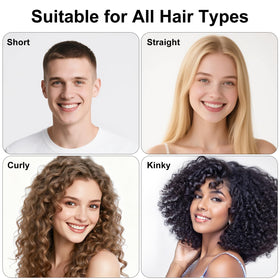 Brosse à cheveux Weldilgit en couleur noire