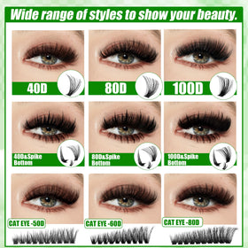 Brosse à cils et sourcils double tête YIDUO