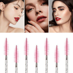 Brosse à cils Tbestmax dans un environnement de maquillage