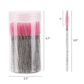 Brosse à cils Tbestmax en usage pour séparer les cils
