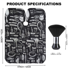 Brosse à cou YELEGAI avec poils en nylon doux