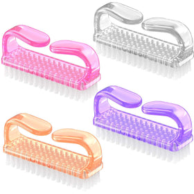 Brosse à ongles Larbois orange vue de face