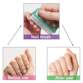 Brosse à Ongles MODENGKONGJIAN avec des poils flexibles