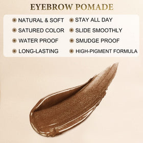 Brosse à sourcils double extrémité du kit LAVONE