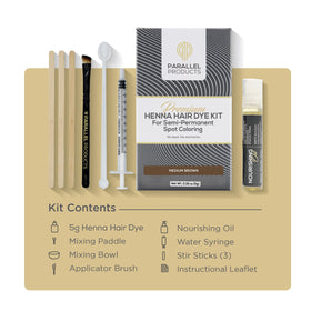 Brosse applicatrice pour teinture au henné