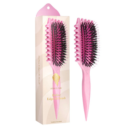 Brosse Bounce Curl 5-en-1 rose vue de face