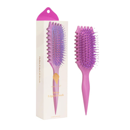 Brosse Bounce Curl Define EdgeLift vue de face modèle Orchidée