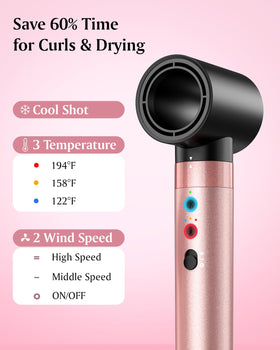 Brosse Brightup avec cordon pivotant à 360 degrés