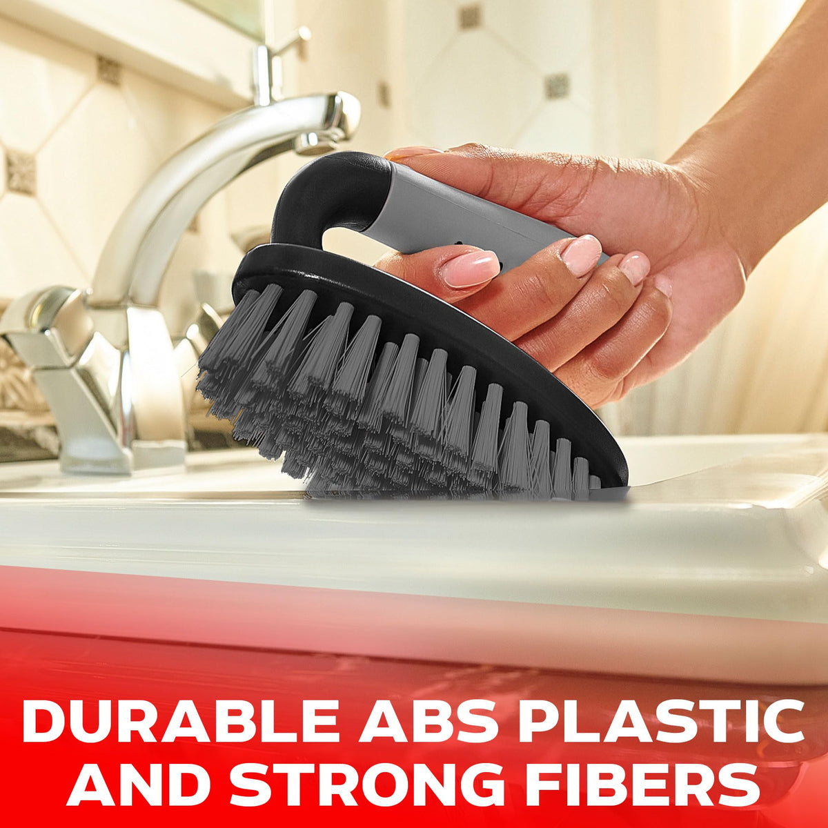 Brosse compacte Trazon pour espaces difficiles