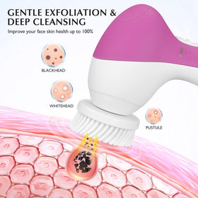 Brosse COSLUS en action sous la douche
