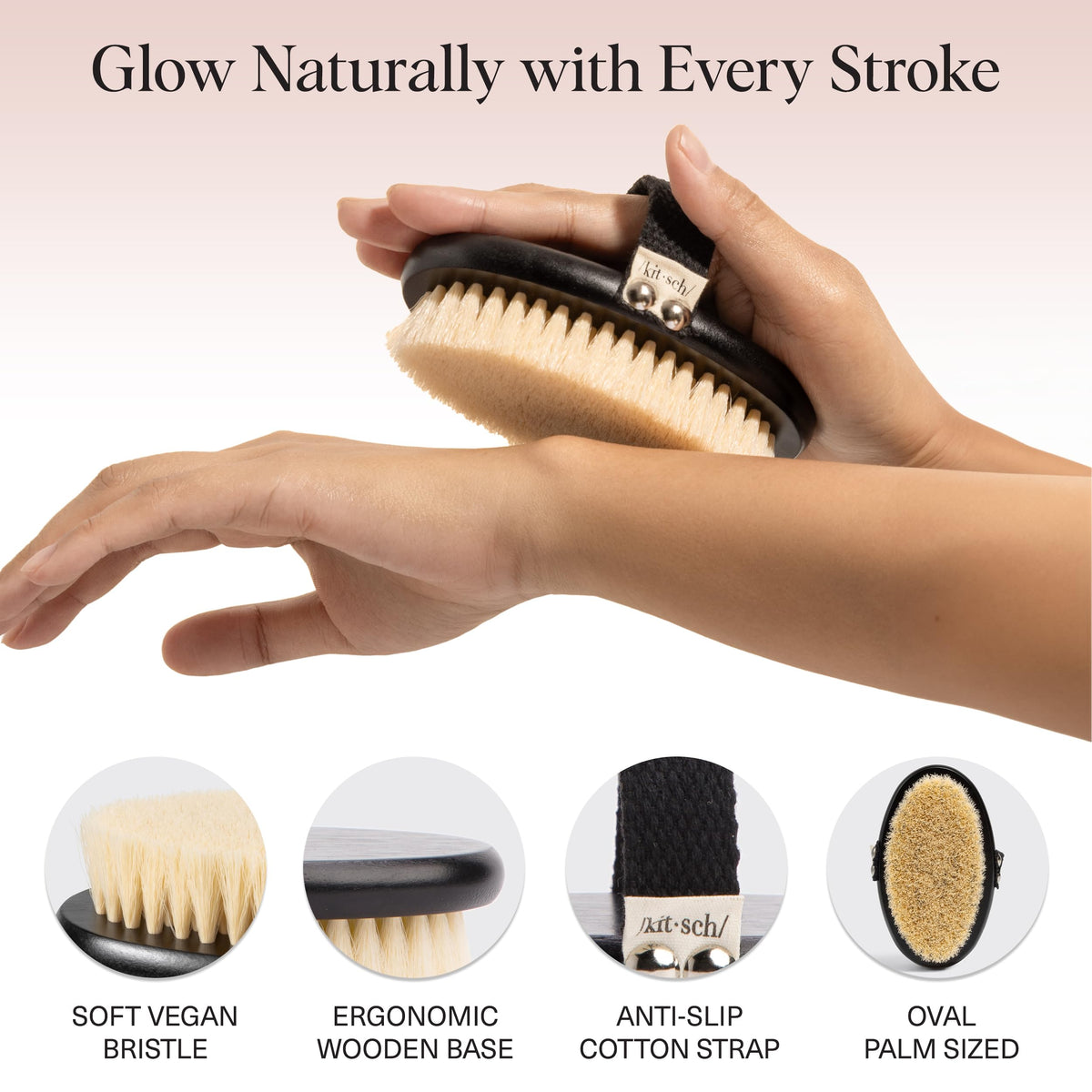 Brosse de bain Kitsch dans un environnement de spa
