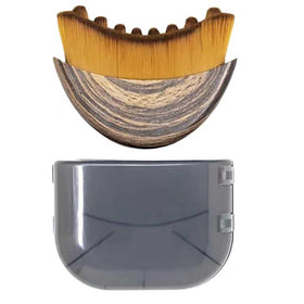 Brosse de Contour Lymphatique ZAZKHC vue de face avec brins doux
