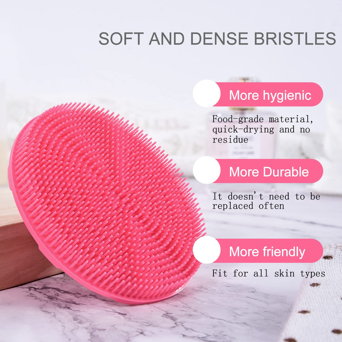 Brosse de douche INNERNEED suspendue pour séchage