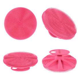 Brosse de douche INNERNEED, vue de dos montrant la texture