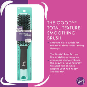 Brosse de Lissage Total Texture GOODY montrant le design et la prise antidérapante