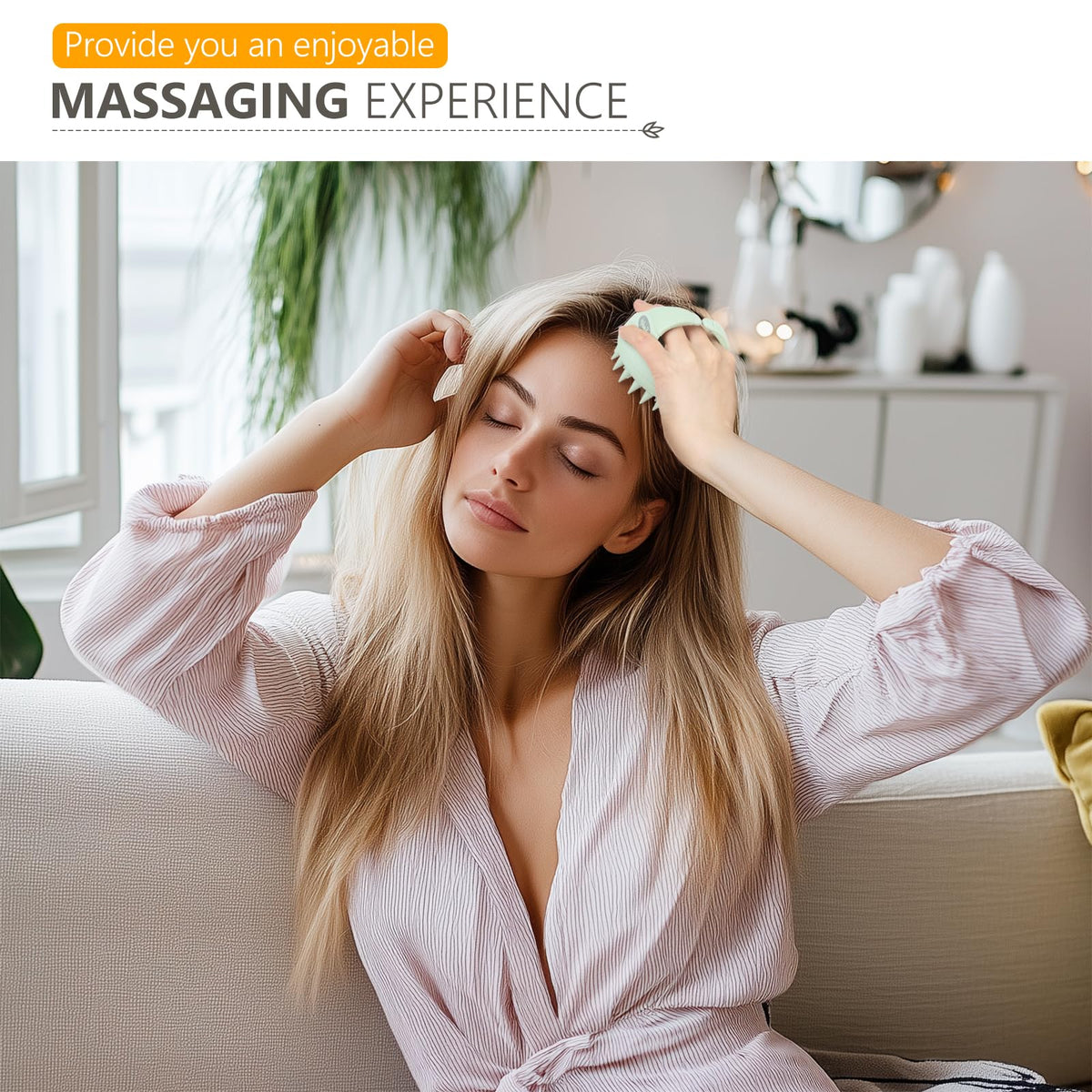 Brosse de massage Sndyi et son emballage élégant