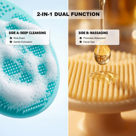Brosse de nettoyage JEXCULL multicolore en duo