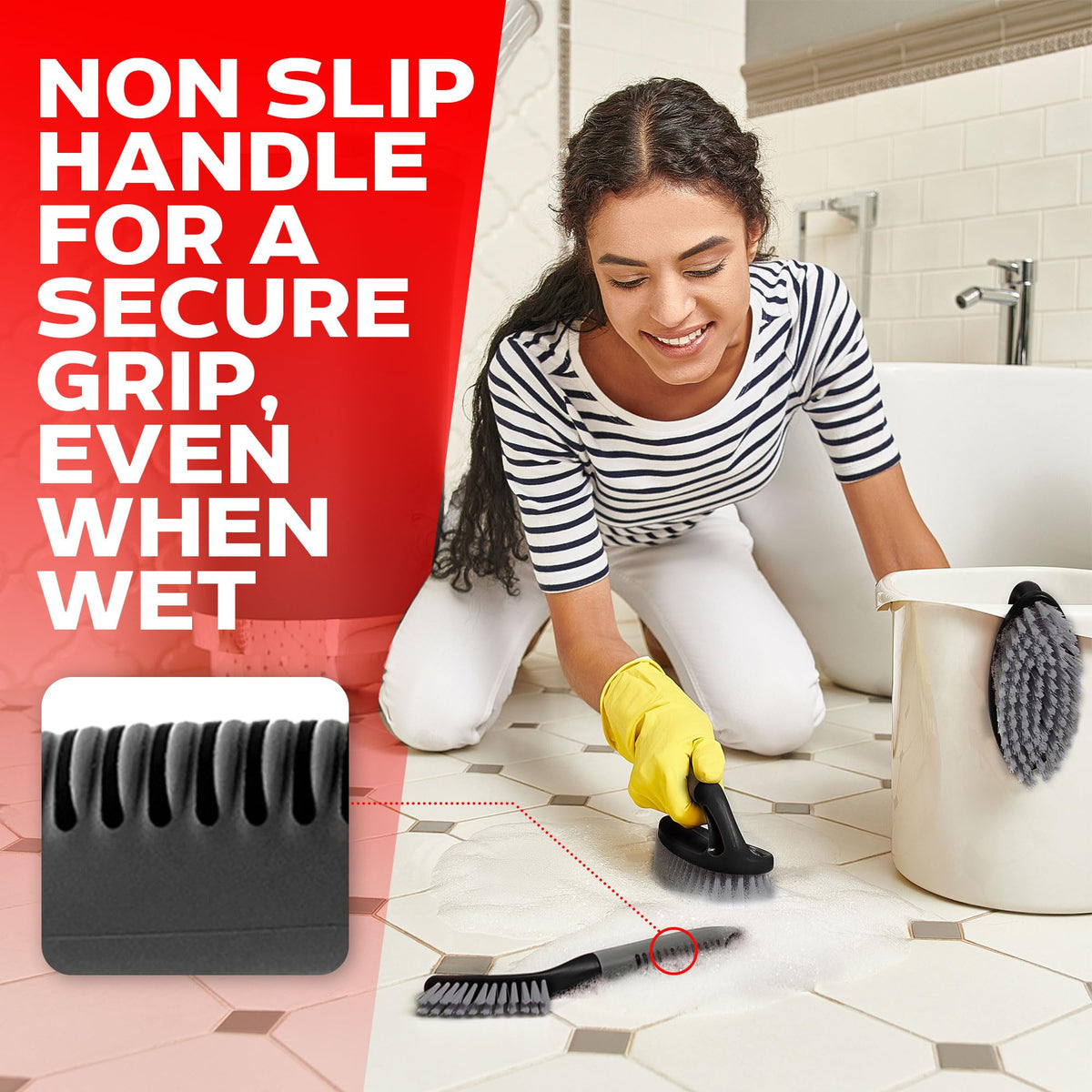 Brosse de nettoyage pour joints Trazon