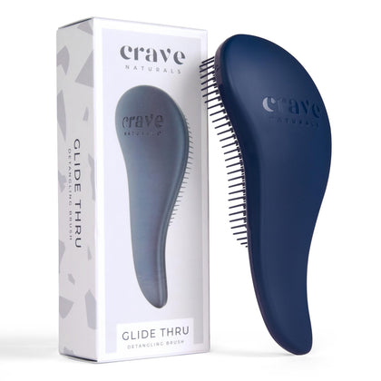Brosse démêlante Crave Naturals 7,5"x3" vue de face