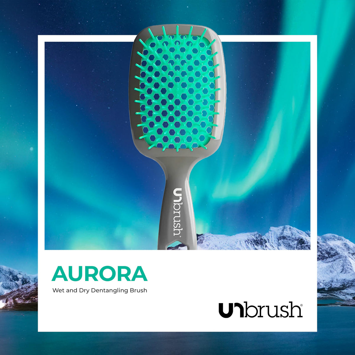 Brosse démêlante FHI Heat UNbrush en vue latérale