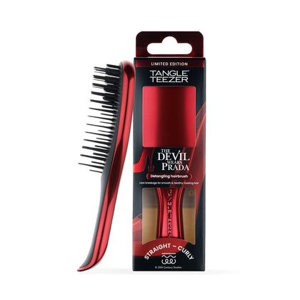Brosse démêlante mini TANGLE TEEZER Rouge Métallique vue de face