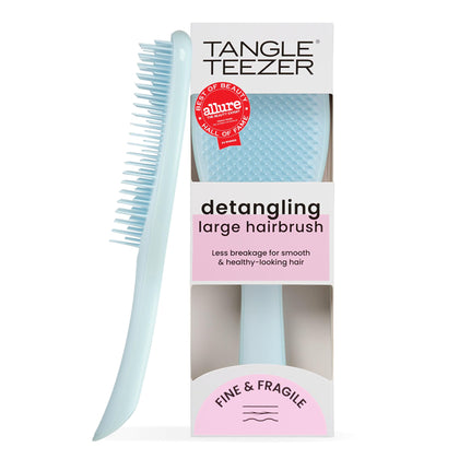 Brosse Démêlante TANGLE TEEZER bleu mer vue de face