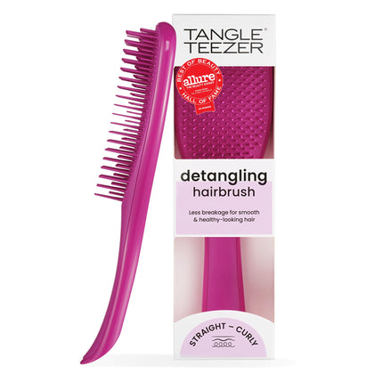 Brosse démêlante TANGLE TEEZER couleur framboise vue de face
