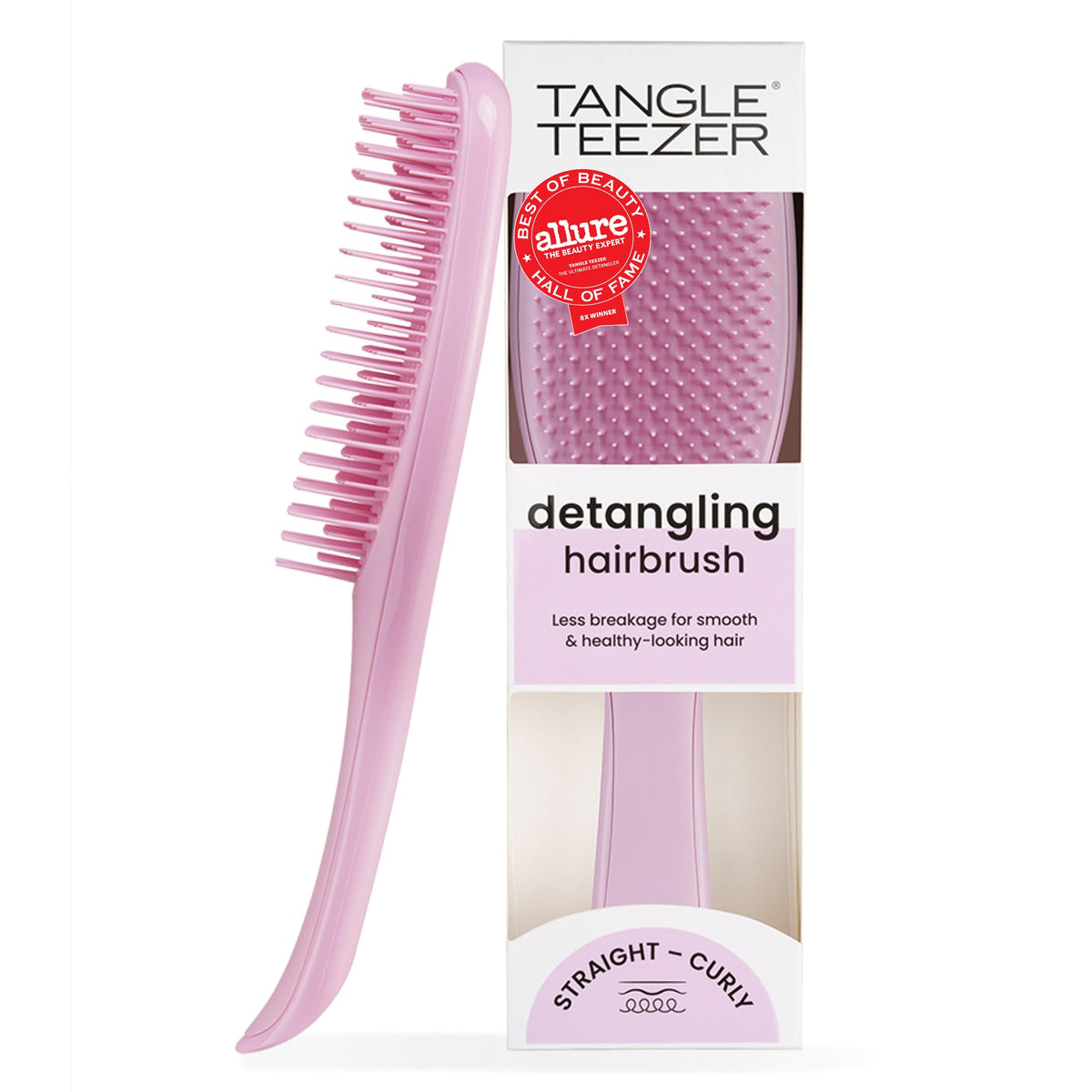 Brosse démêlante TANGLE TEEZER Rosebud vue avant