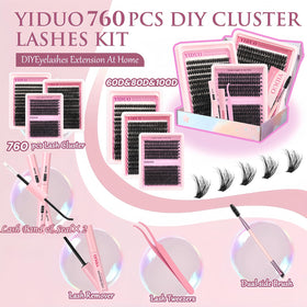 Brosse double tête YIDUO pour cils et sourcils