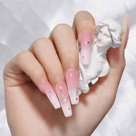 Brosse du TOMICCA Vernis à Ongles Gel Rose Jelly 15ml