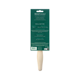 Brosse EcoTools vue de côté avec poils visibles