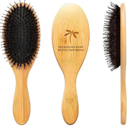 Brosse en poils de sanglier Belula vue de face