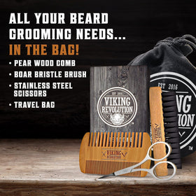 Brosse en poils de sanglier du set Viking Revolution