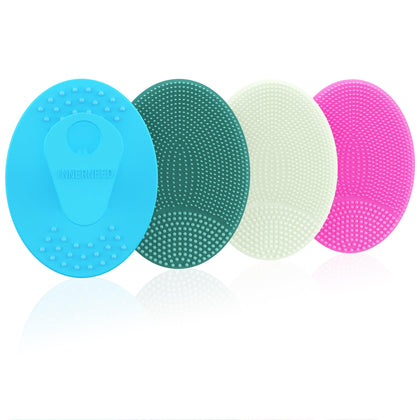 Brosse en silicone INNERNEED vue de face avec poils fins