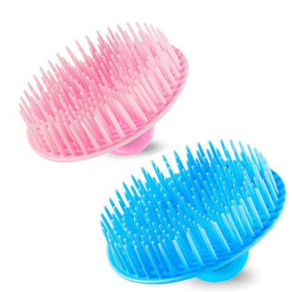 Brosse exfoliante YEALIFE pour cuir chevelu vue de face