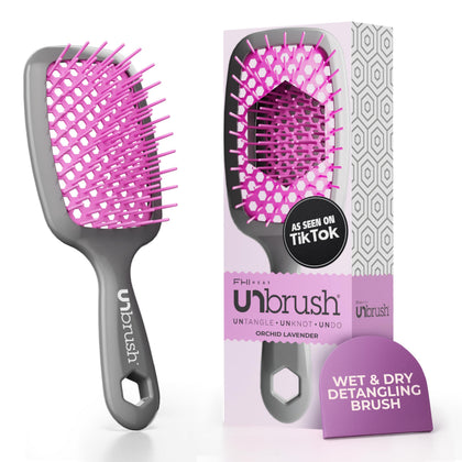 Brosse FHI Heat Lavande/Grey vue de face