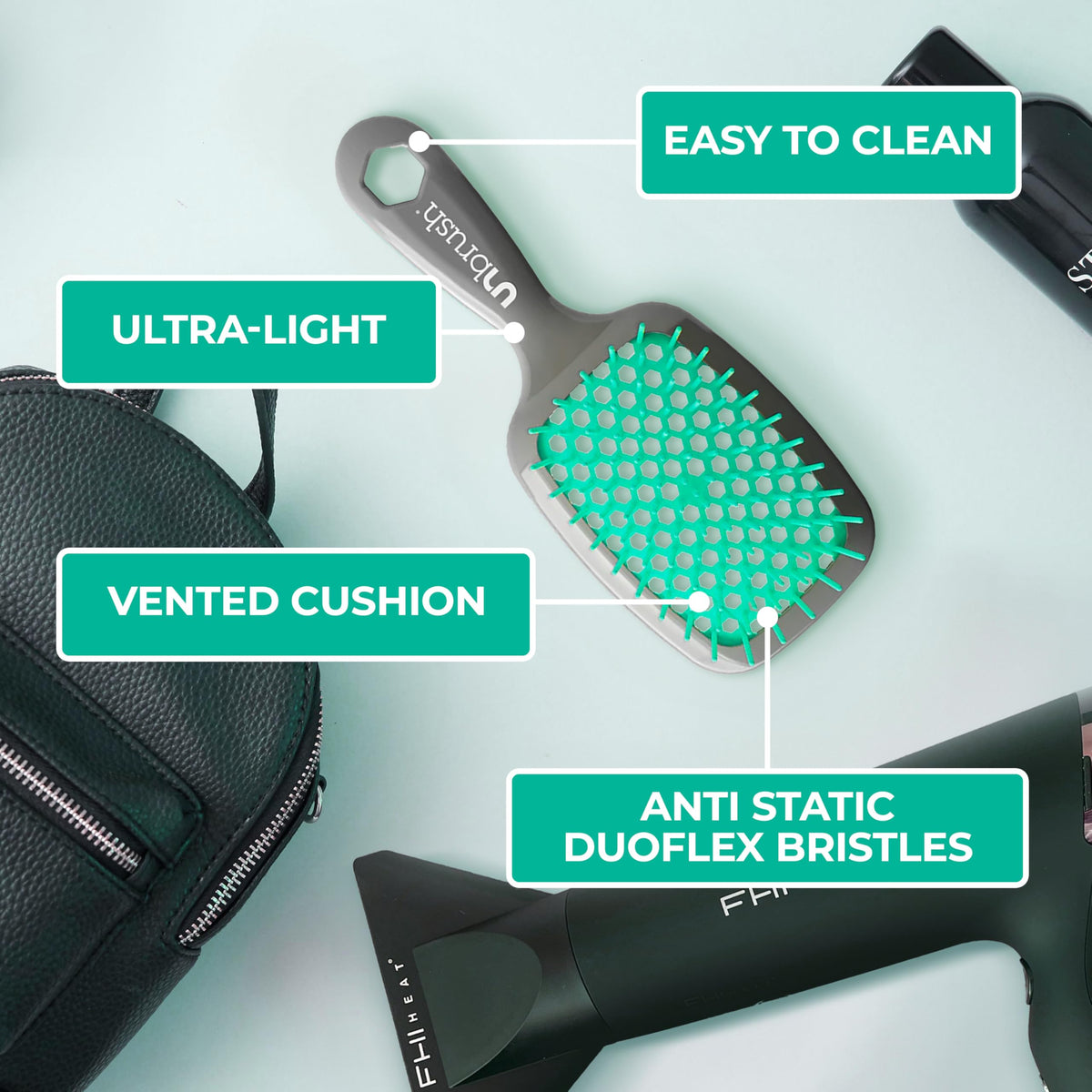 Brosse FHI Heat UNbrush avec son emballage
