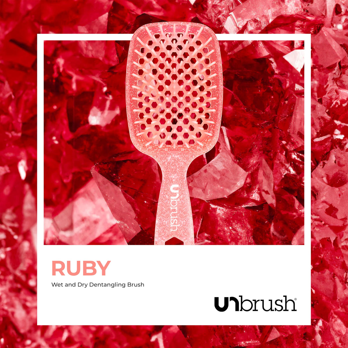 Brosse FHI Heat UNbrush vue de dos avec design ventilé