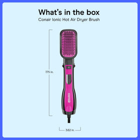 Brosse INFINITIPRO avec cheveux lisses et brillants