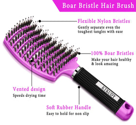Brosse KTKUDY démêlant les cheveux mouillés