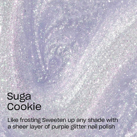 Brosse large du vernis à ongles OPI Suga Cookie pour application uniforme