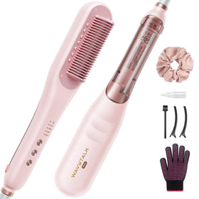 Brosse lissante à vapeur Wavytalk Pro vue de face