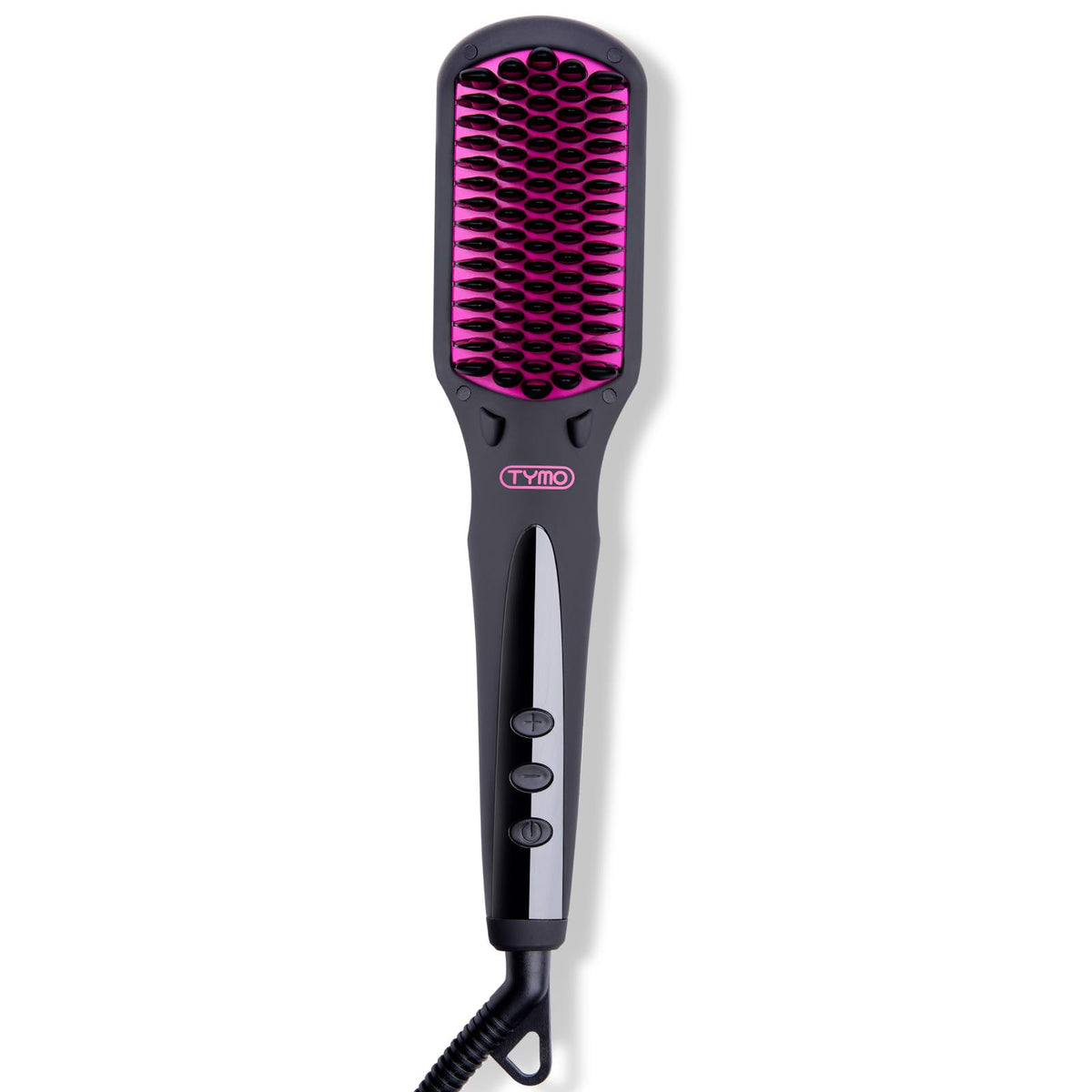 Brosse lissante ionique TYMO vue de face avec écran LCD