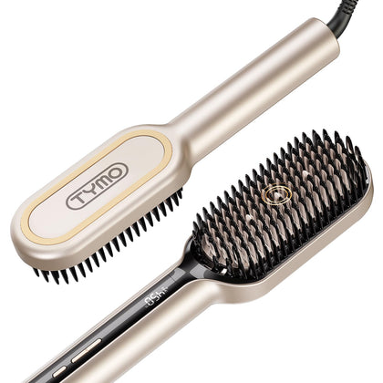Brosse lissante TYMO modèle or vue de face