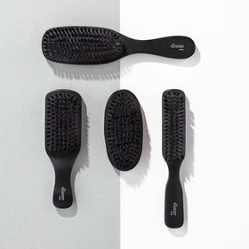 Brosse militaire Diane avec détails en bois