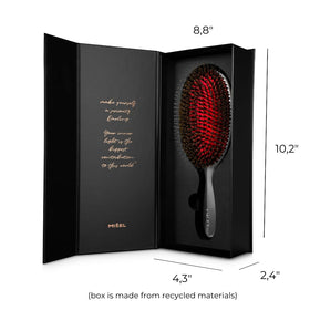 Brosse MIŠEL sur un fond blanc avec son packaging